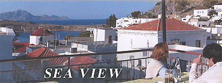 Sea view from Acropolis taverna resaturant